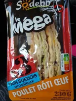 Le méga poulet rôti oeuf