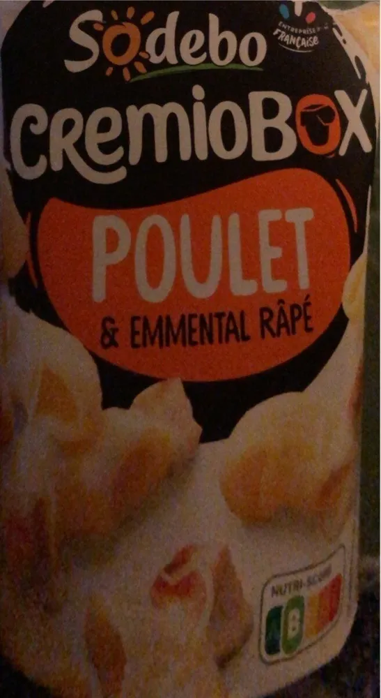 CremioBox Poulet & Emmental râpé