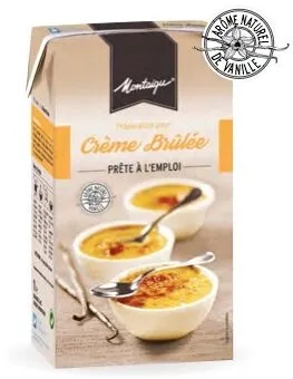 Préparation Uht Pour Crème Brûlée
