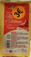 Mix à Glace à l'italienne Fraise UHT