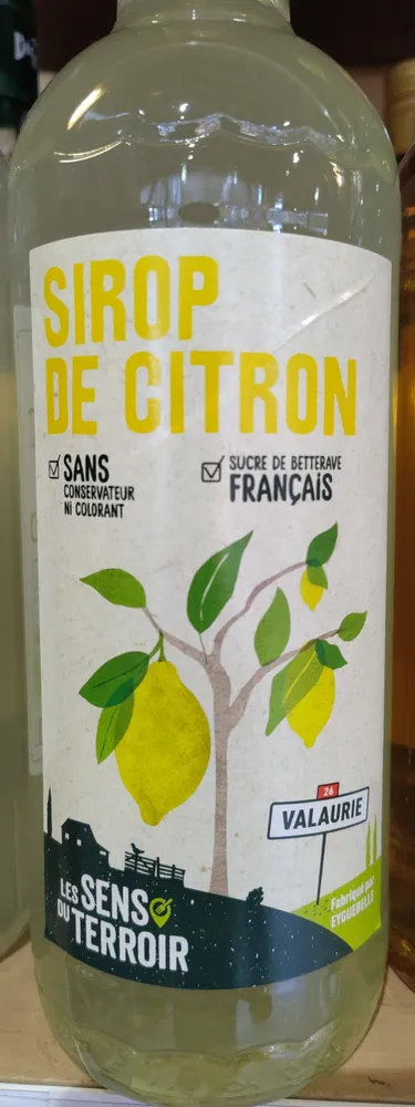 Eyguebelle - Sirop De Citron Acide Zest 100 CL