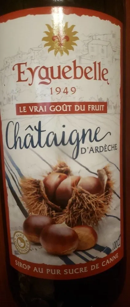Sirop de chataîgnes