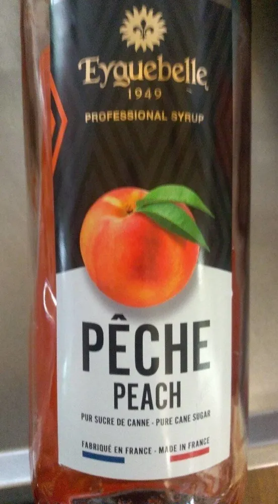 Sirop de pêche