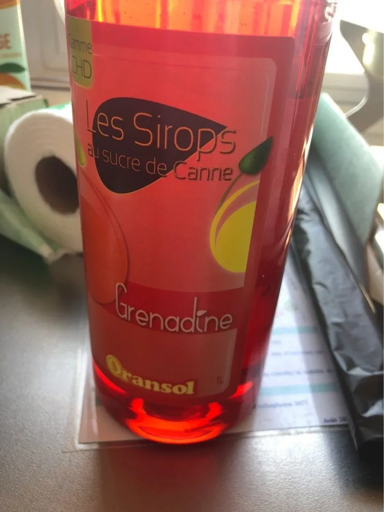 Les sirops au sucre de canne