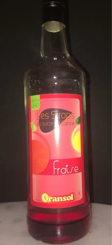 Les Sirops au sucre de Canne