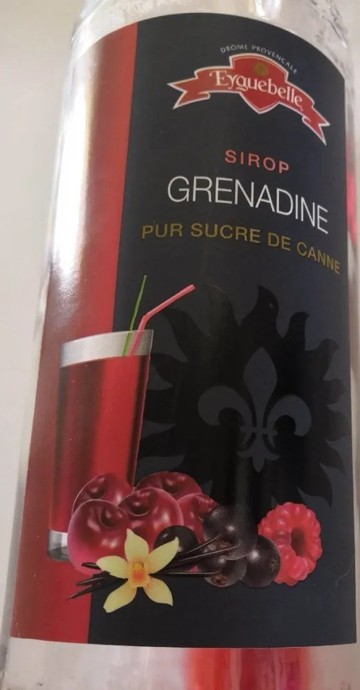 Sirop grenadine