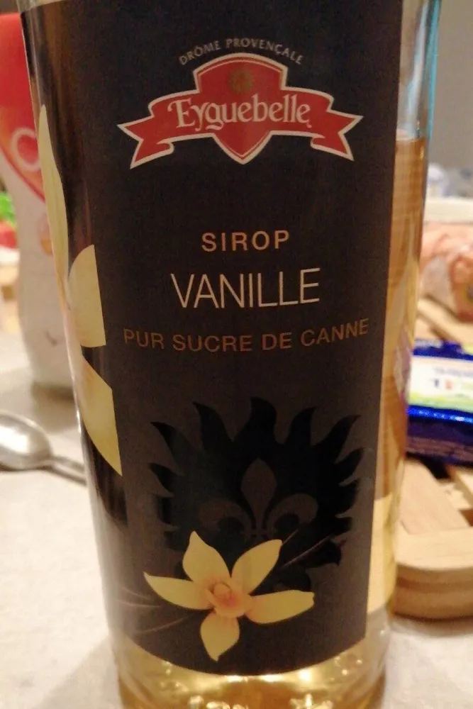 Sirop de vanille