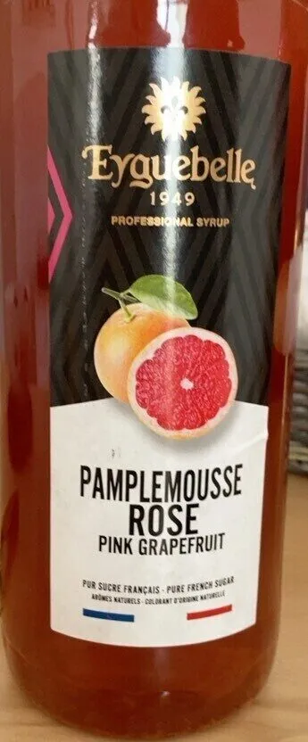 Sirop pamplemousse rise