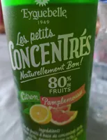 Les petits concentrés citron pamplemousse