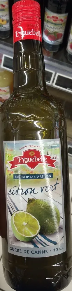 Citron Vert - Sirop au pur sucre de canne