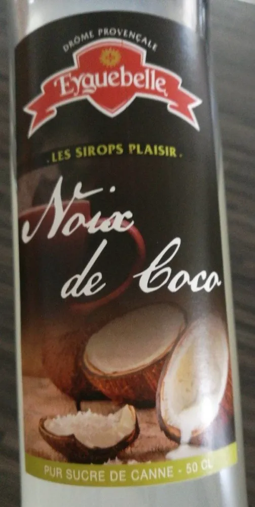 Sirop noix de coco