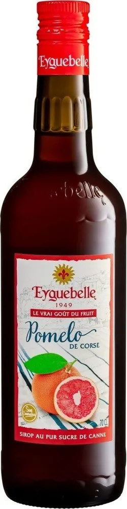 Sirop de pamplemousse de Méditerranée