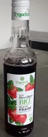 Sirop de fraises bio