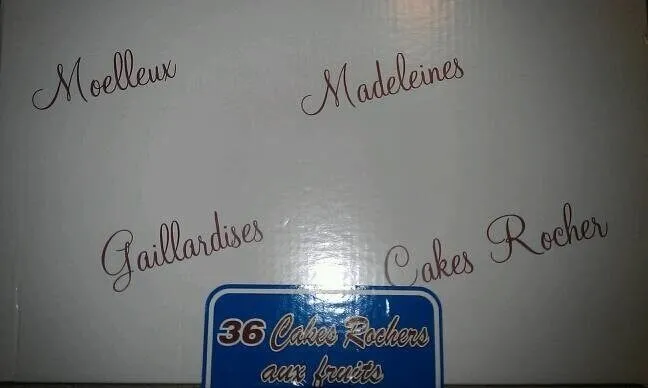Cakes Rochers Aux Fruits, x36