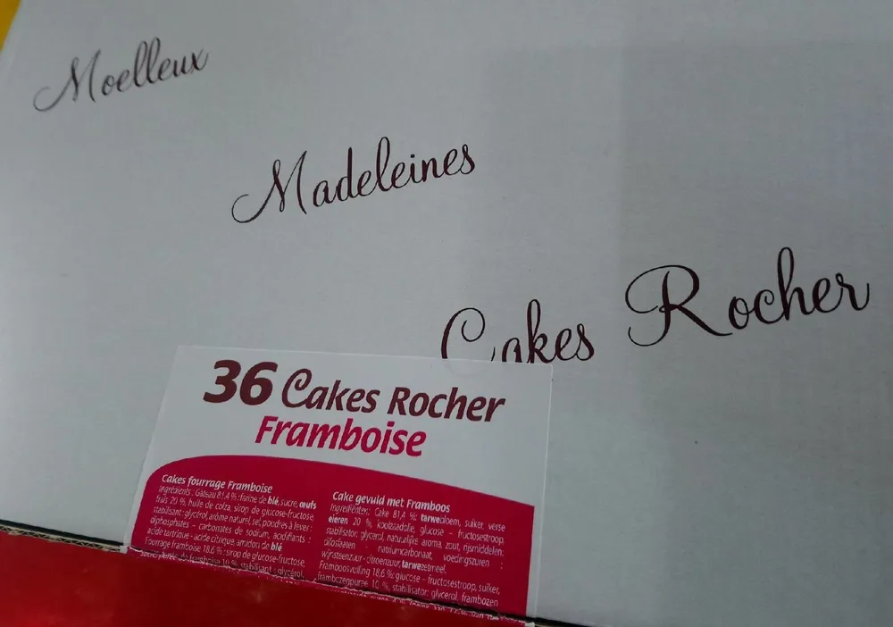36 Cakes Rocher Framboise