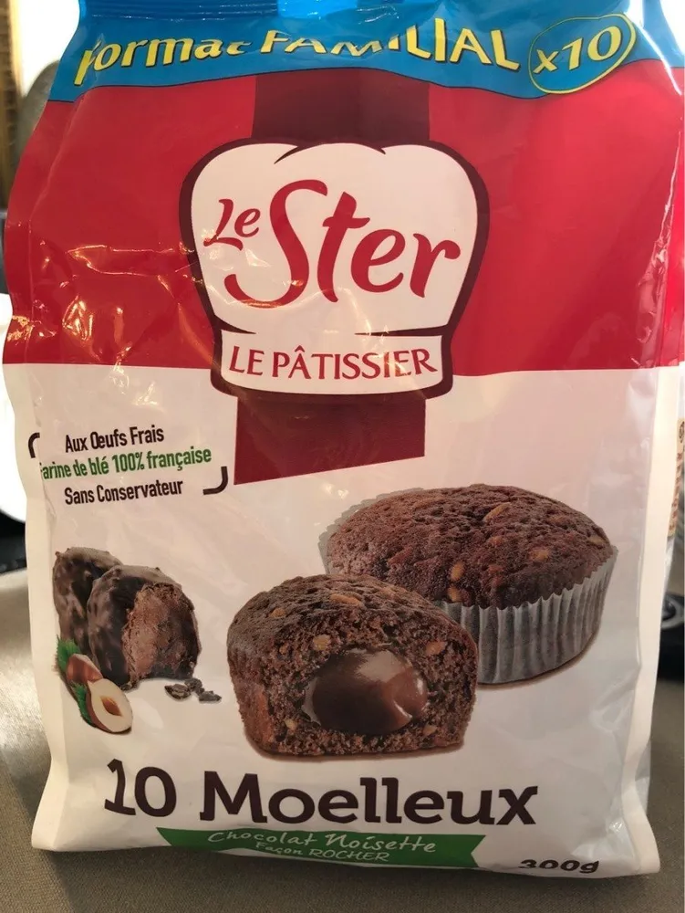 Moelleux Chocolat Noisettes Façon Rocher