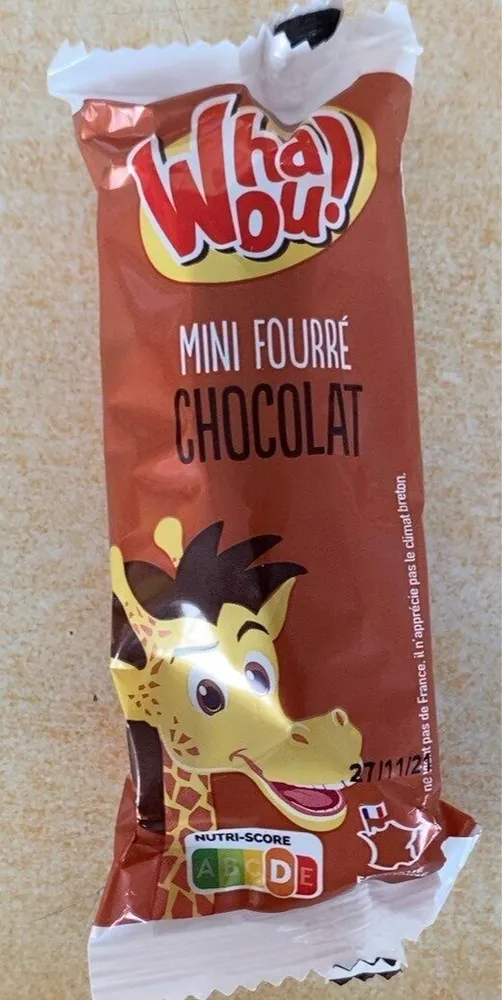 Mini fourré chocolat