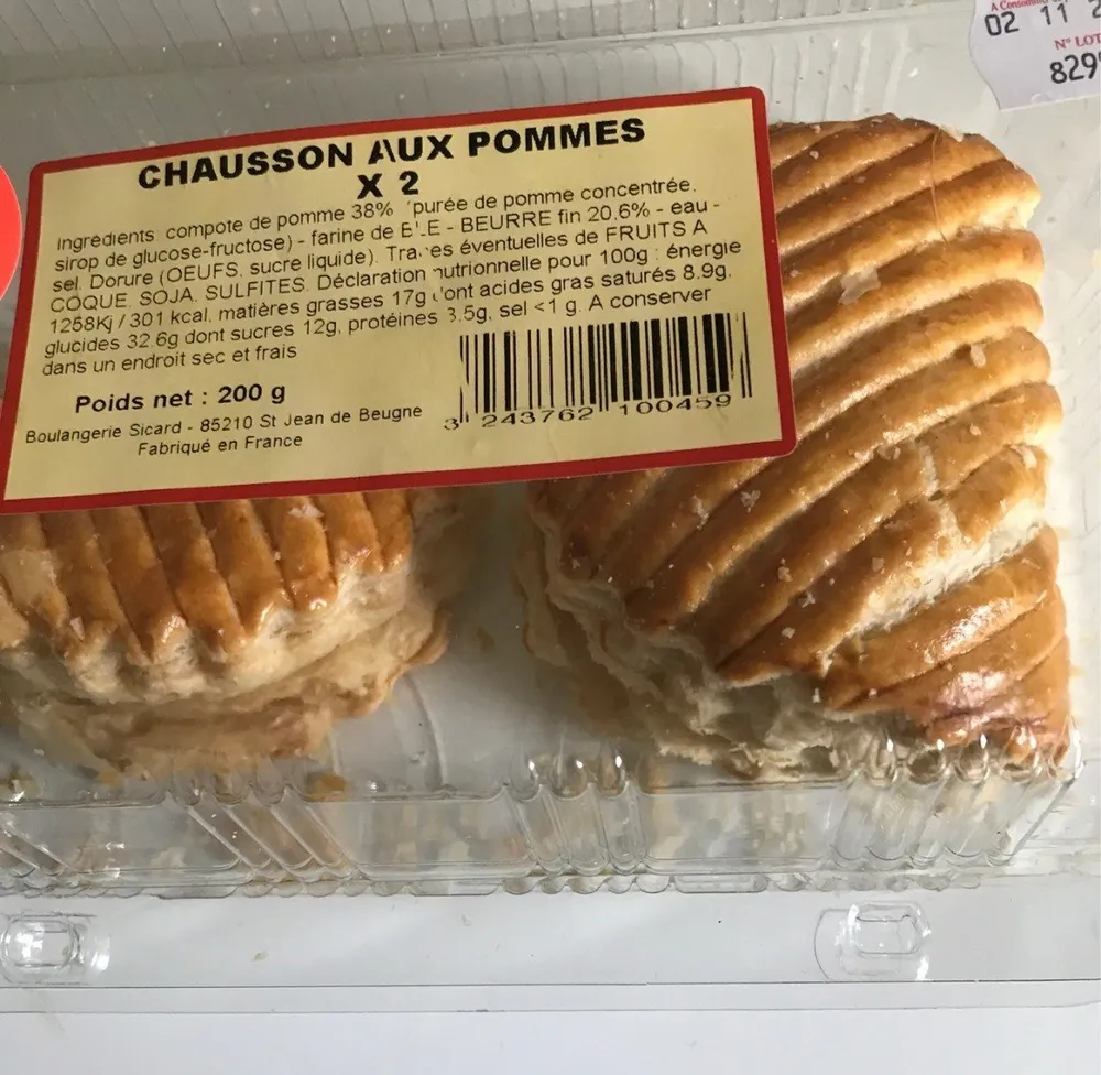 chausson aux pommes