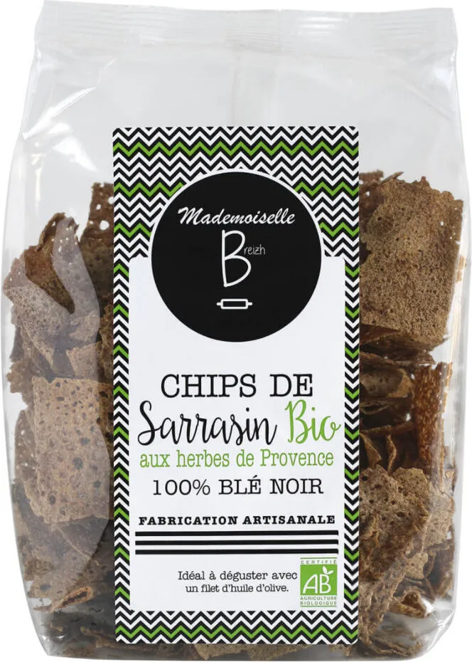 Chips de Sarrasin Bio aux herbes de Provence