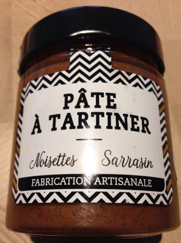 Pâte à tartiner noisettes et sarrasin