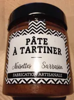 Pâte à tartiner noisettes et sarrasin