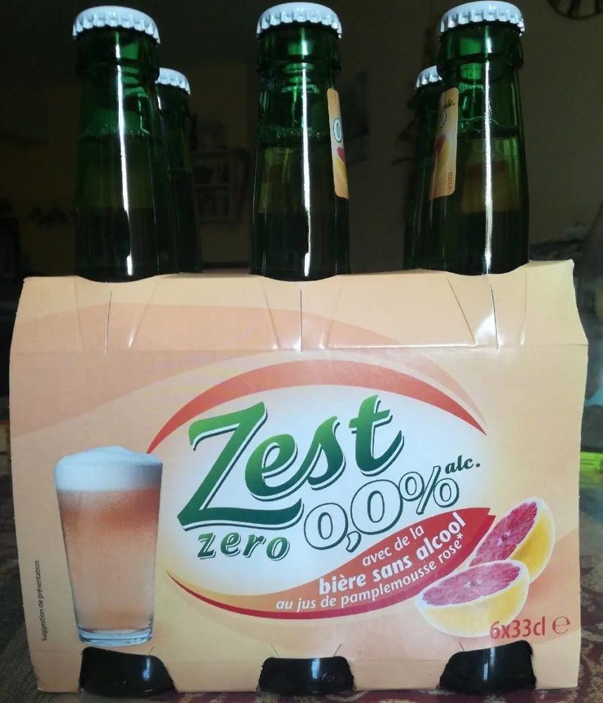 Zest zéro pamplemousse rose