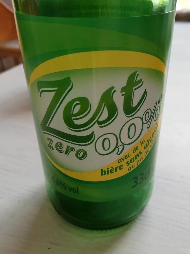 zest zero bière sans alcool