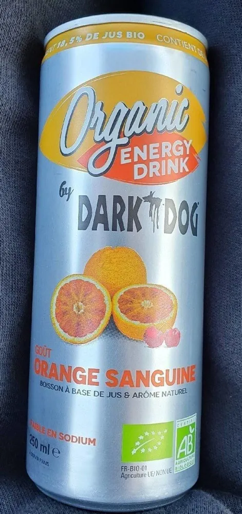 Organic energy drink by DarkDog