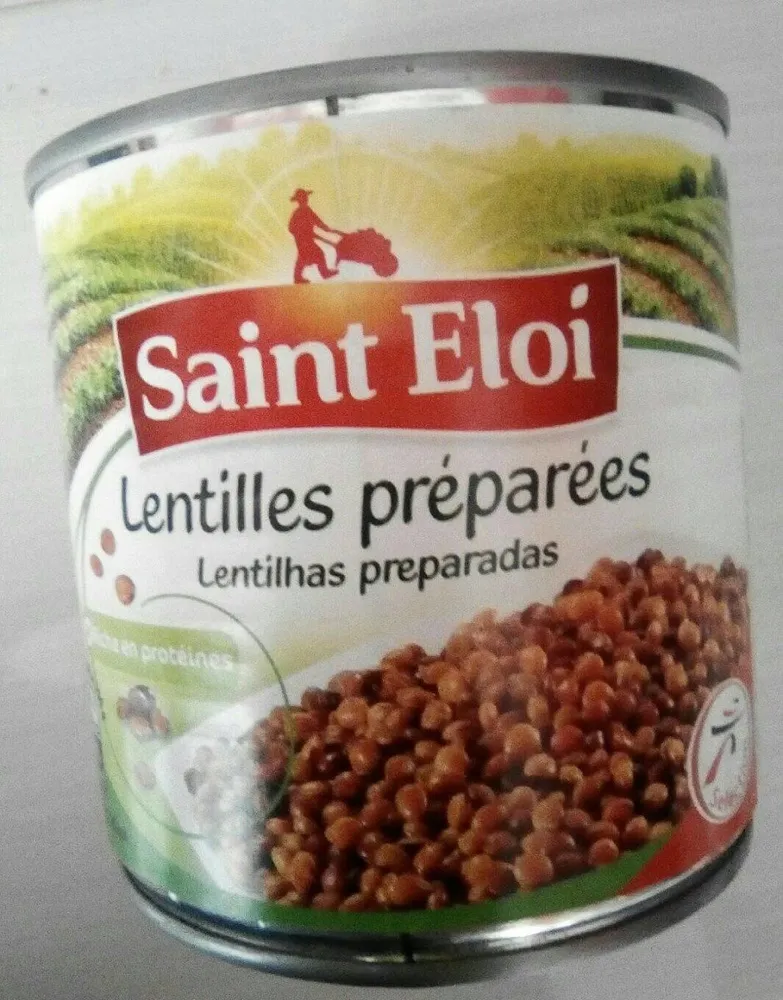Lentilles préparées