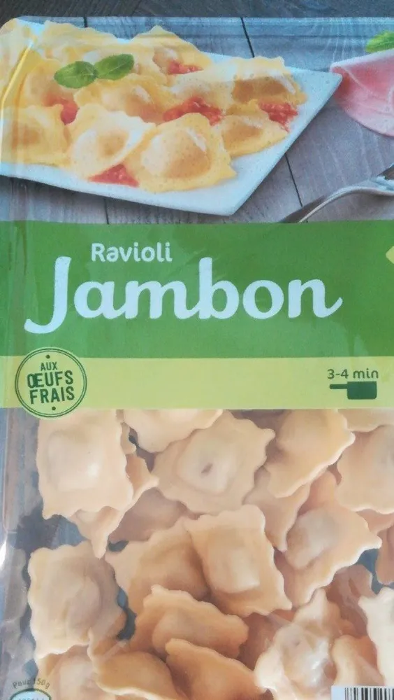Ravioli jambon