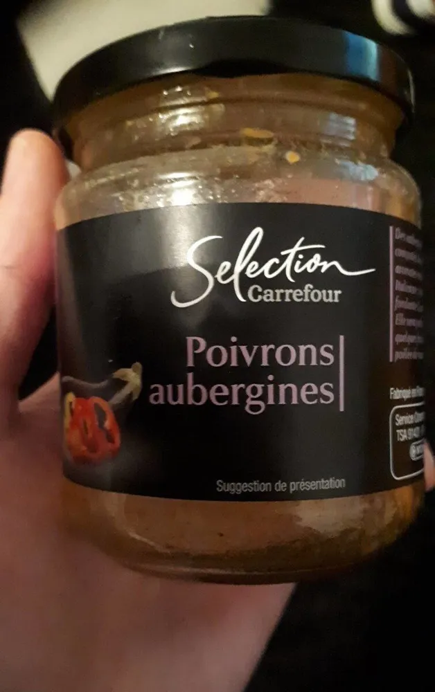 Sauce cuisinée aux poivrons et aubergines