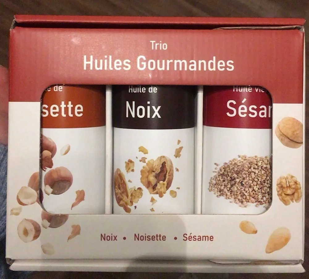 Trio Huiles Gourmandes