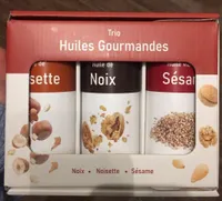Trio Huiles Gourmandes