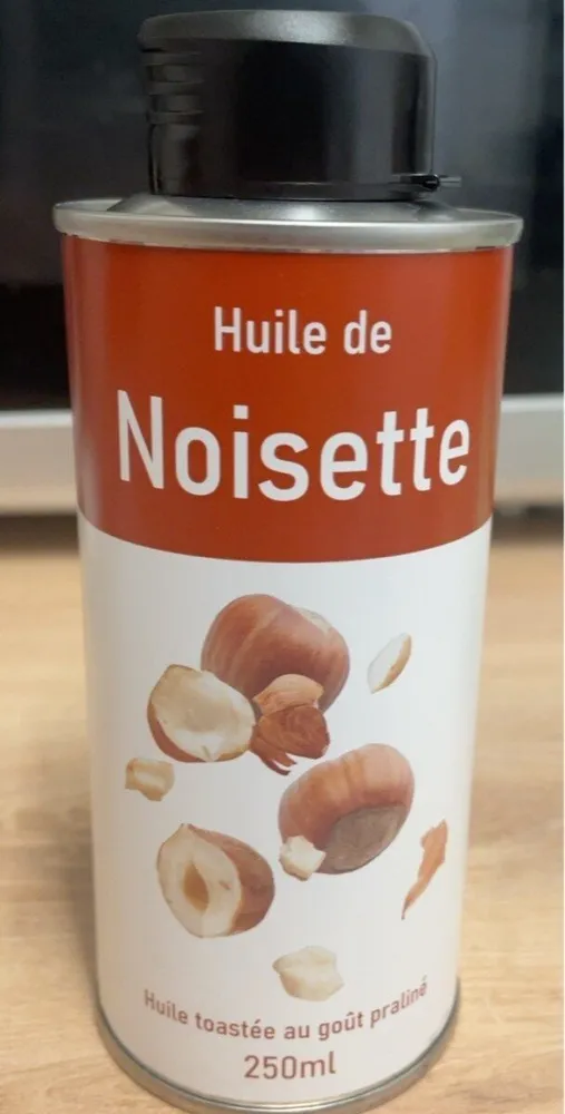 Huile de noisette