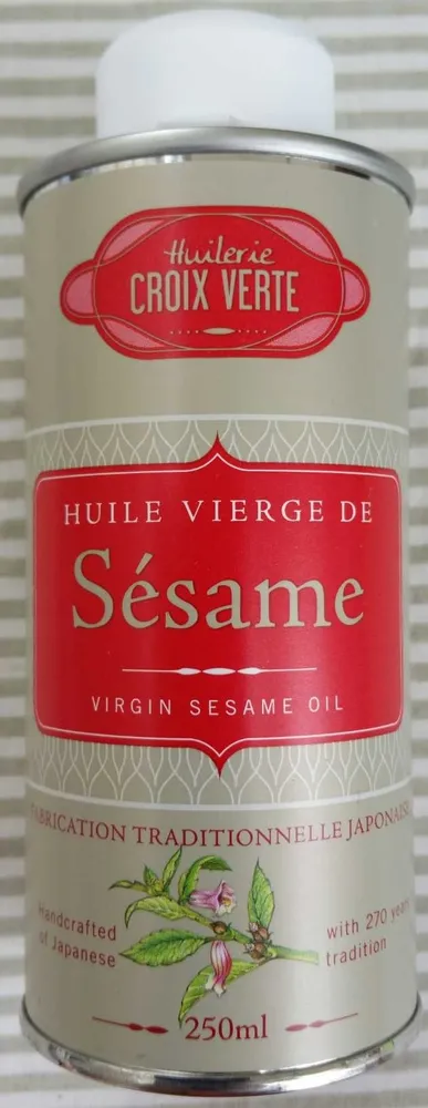 Huile vierge de Sésame