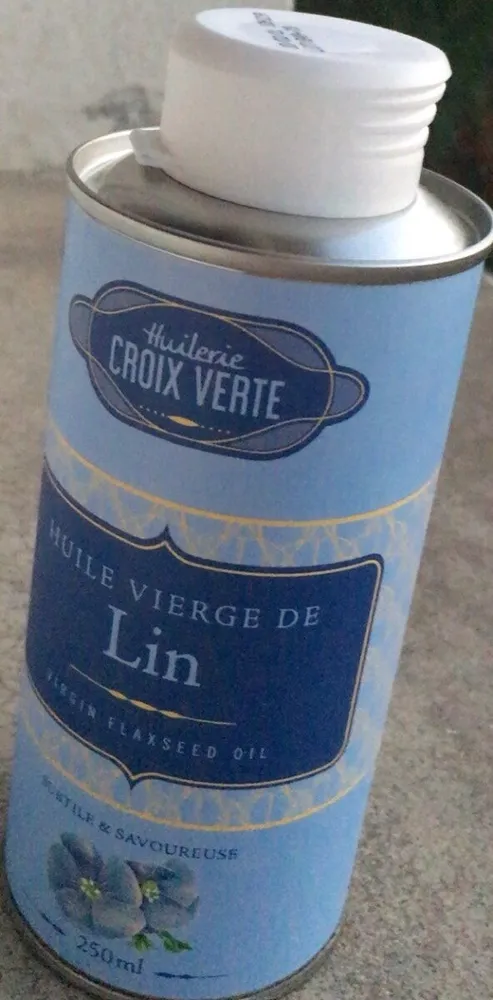 Huile vierge de lin