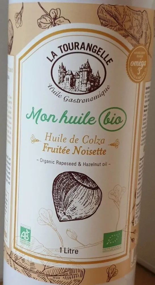 HUILE DE COLZA FRUITEE NOISETTE BIO