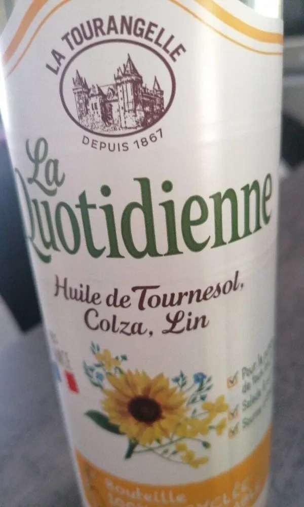 Huile de tournesol colza, lin