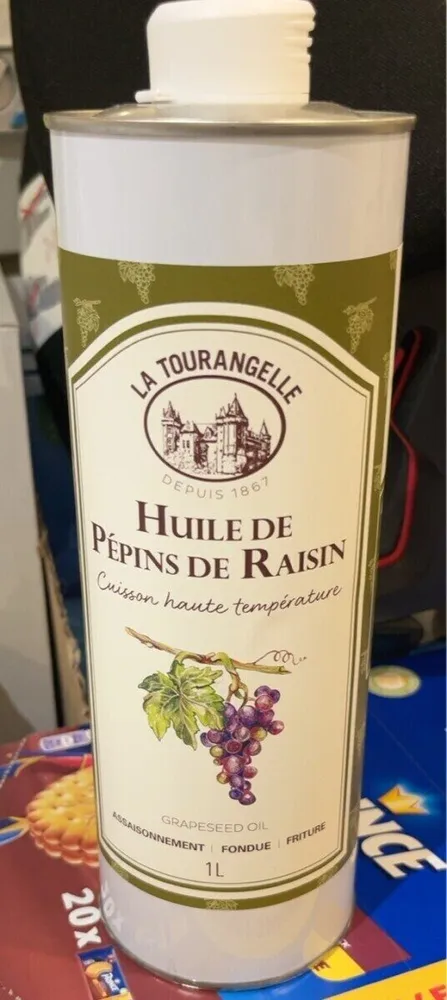 Huile de pepins de raisin