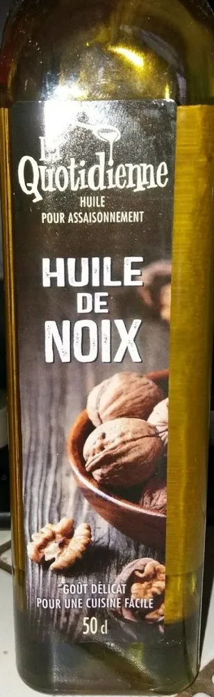 Huile de noix