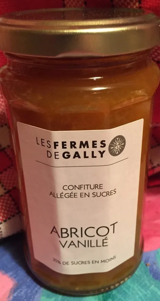 Confiture allégée en sucre Abricot vanillé