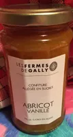 Confiture allégée en sucre Abricot vanillé