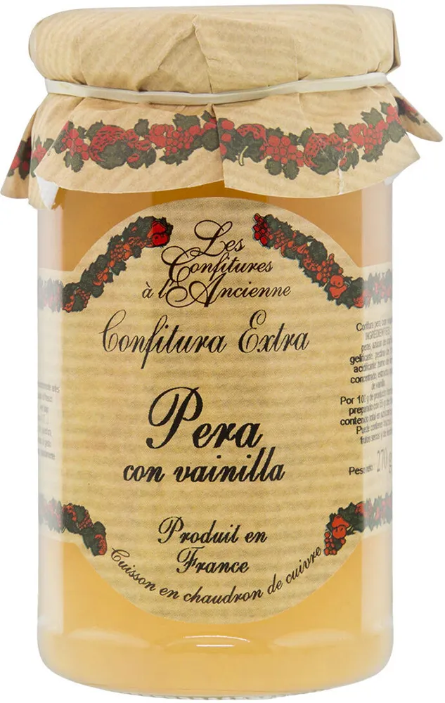 Confiture extra pera con vainilla