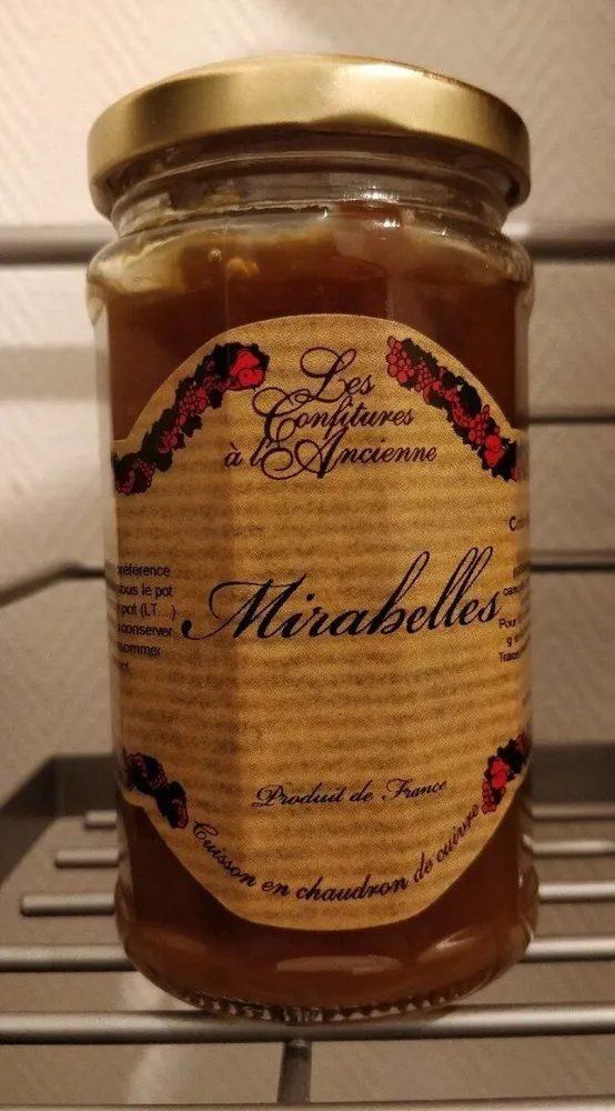 Confiture de mirabelles