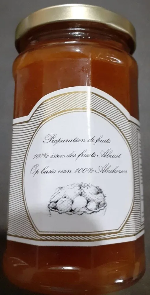 Préparation de fruits (abricot)