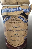 Confiture fraise mara des bois