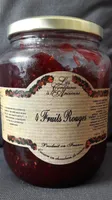Confitures 4 fruits rouges