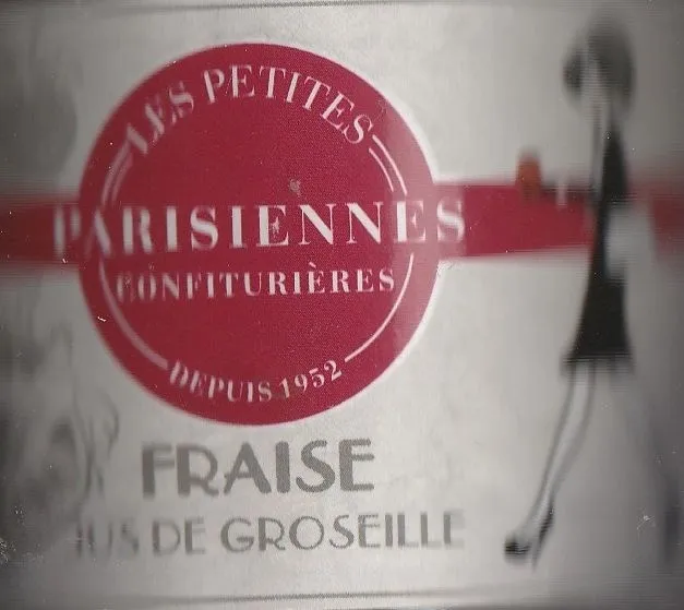 Fraise jus de groseille