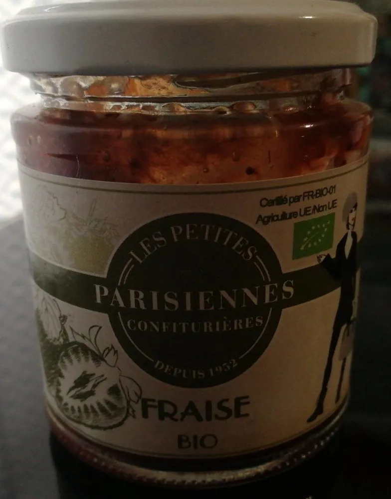 Les petites parisiennes confiturières Fraise bio