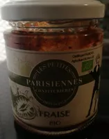 Les petites parisiennes confiturières Fraise bio